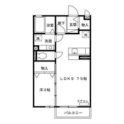 サンクレアの物件間取画像